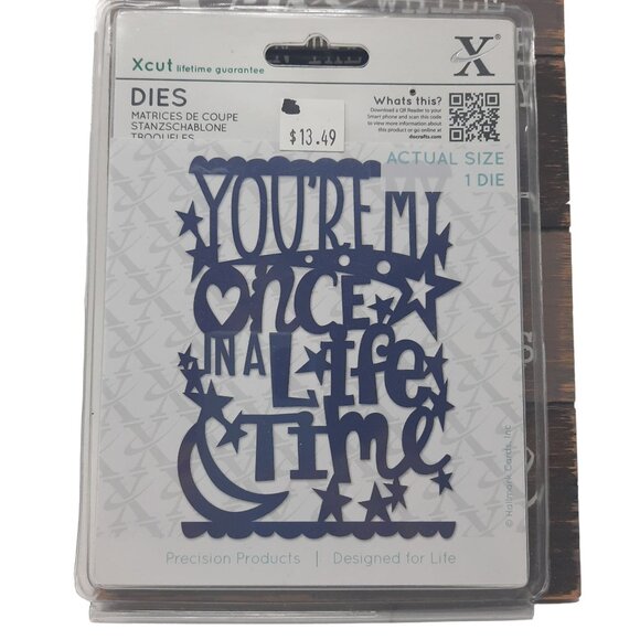 Xcut Lifetime You Are My Once In A Life Time Die Cut - Picture 3 of 7